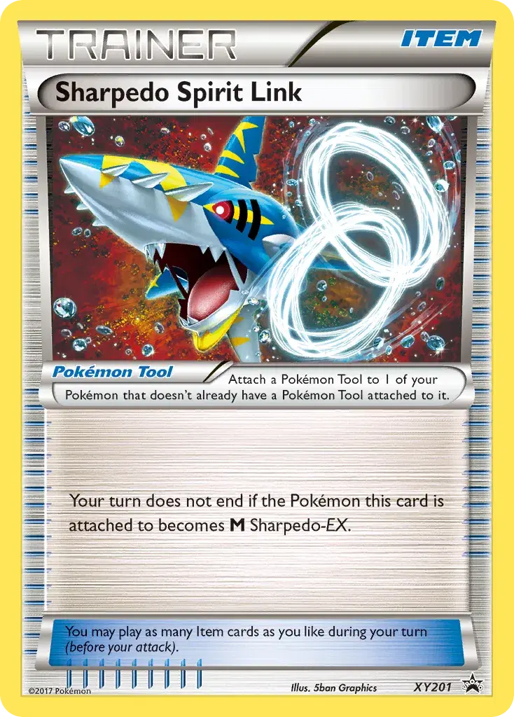 Sharpedo Spirit Link XY Black Star Promos XY201