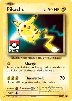 Pikachu XY Black Star Promos
