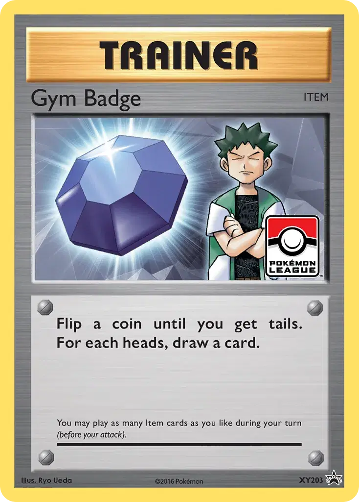 Gym Badge XY Black Star Promos XY203