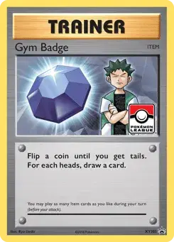 Gym Badge XY Black Star Promos