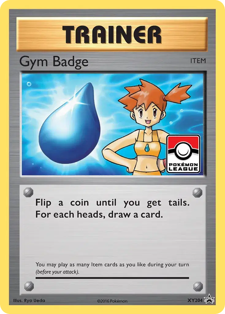 Gym Badge XY Black Star Promos XY204