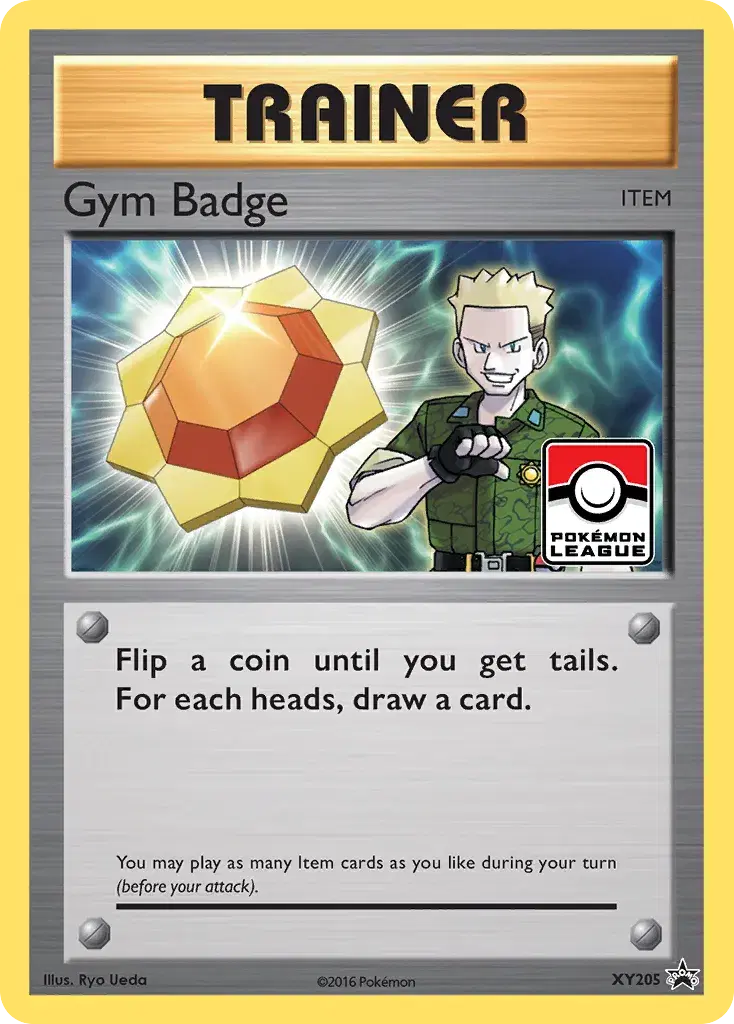 Gym Badge XY Black Star Promos XY205