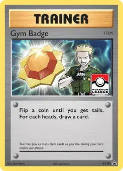 Gym Badge XY Black Star Promos