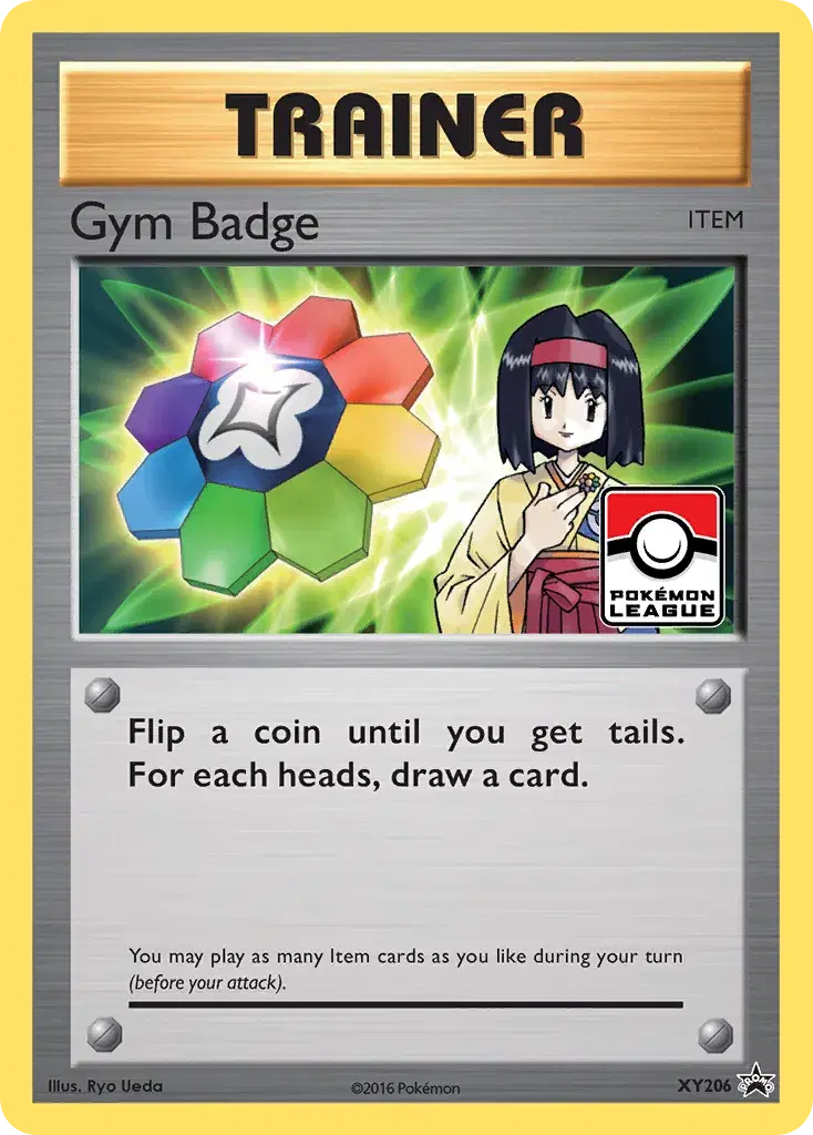 Gym Badge XY Black Star Promos XY206