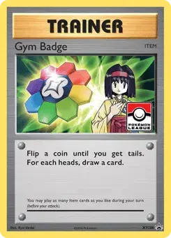 Gym Badge XY Black Star Promos