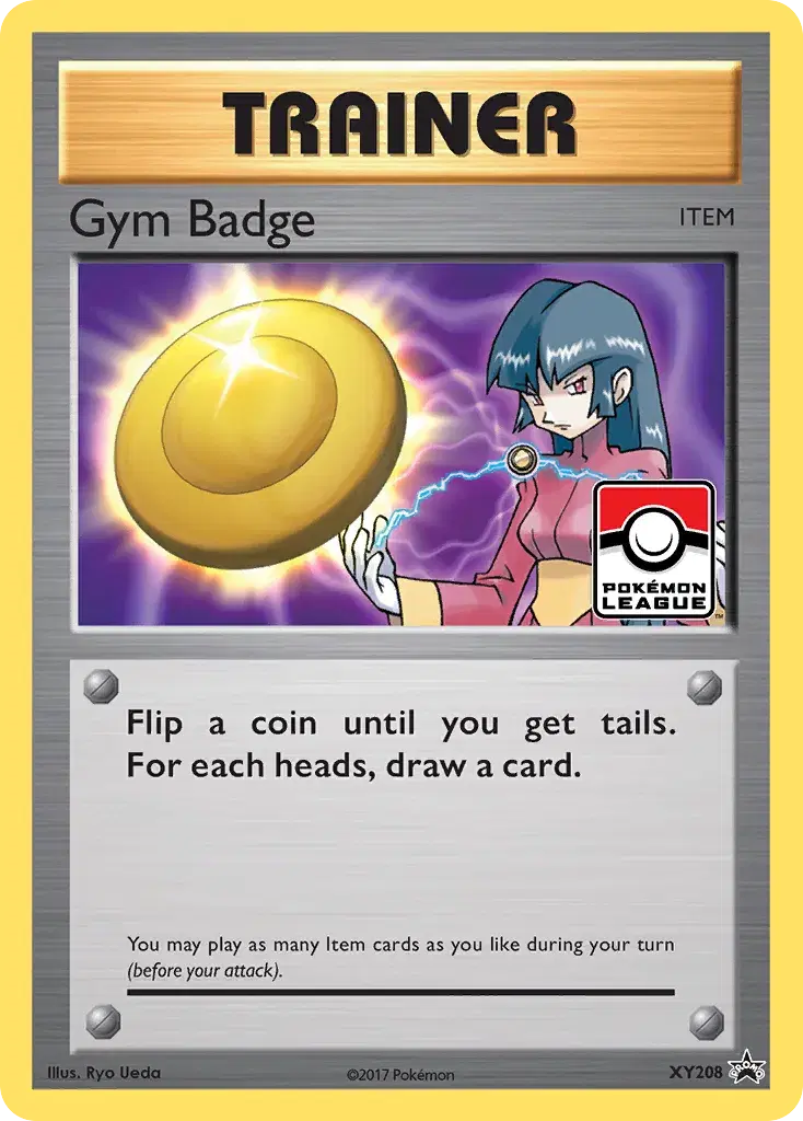 Gym Badge XY Black Star Promos XY208