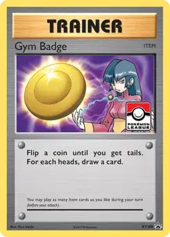 Gym Badge XY Black Star Promos