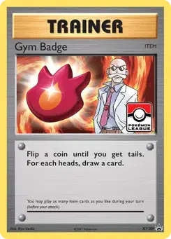 Gym Badge XY Black Star Promos