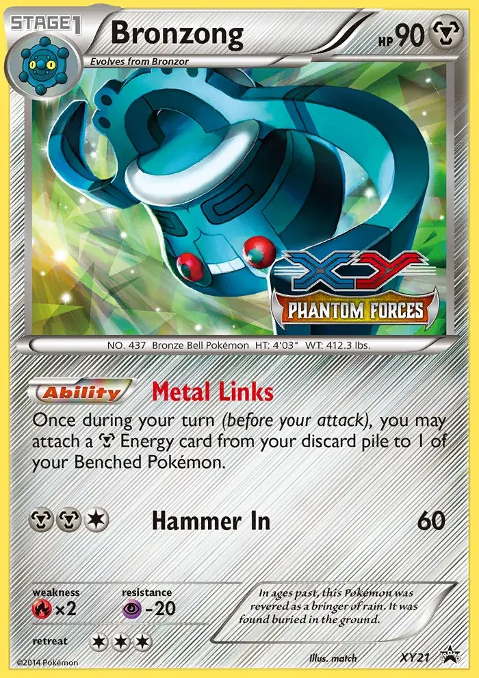 Bronzong XY Black Star Promos XY21
