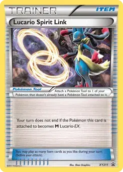 Lucario Spirit Link XY Black Star Promos