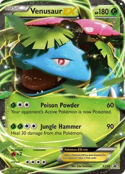 Venusaur-EX XY Black Star Promos