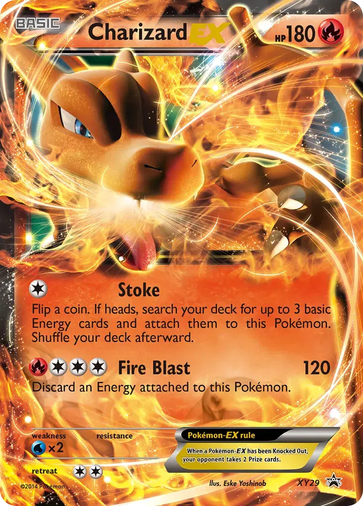 Charizard-EX XY Black Star Promos XY29