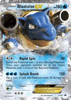 Blastoise-EX XY Black Star Promos