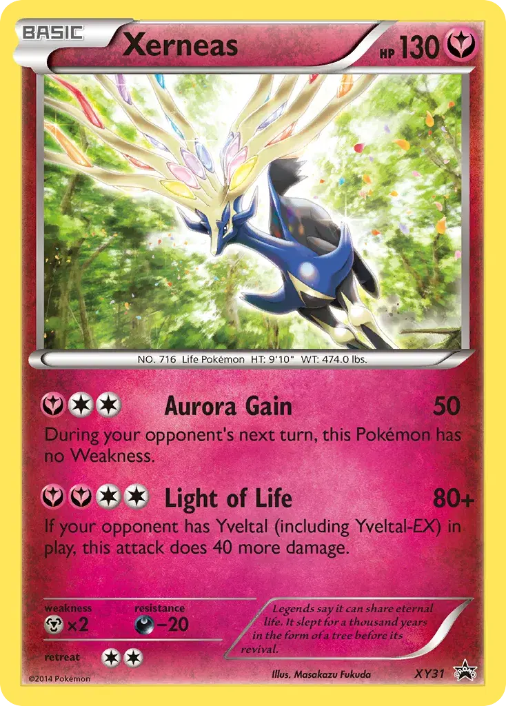 Xerneas XY Black Star Promos XY31