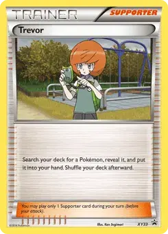 Trevor XY Black Star Promos