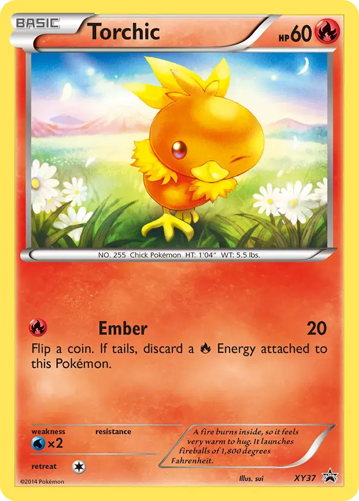 Torchic XY Black Star Promos XY37