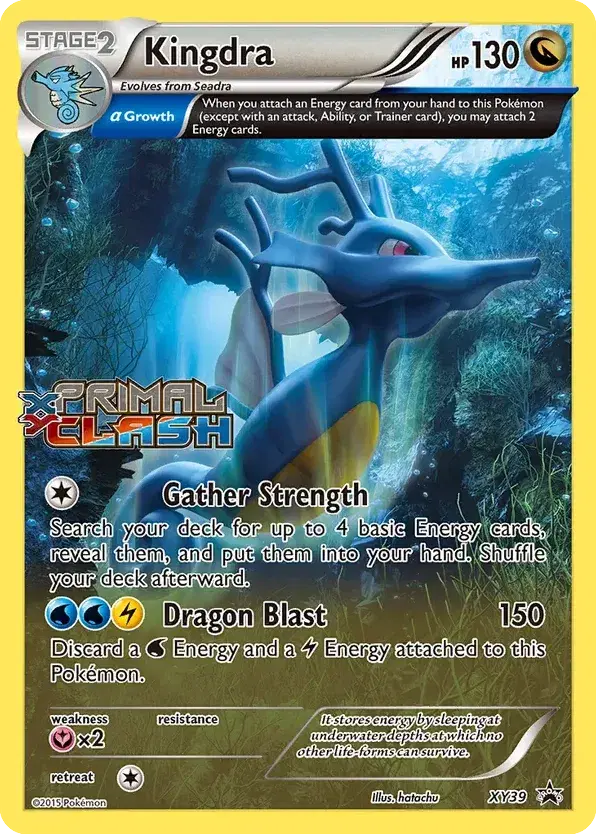 Kingdra XY Black Star Promos XY39
