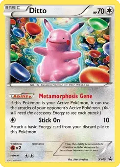 Ditto XY Black Star Promos