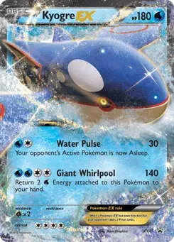 Kyogre-EX XY Black Star Promos