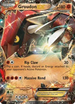 Groudon-EX XY Black Star Promos