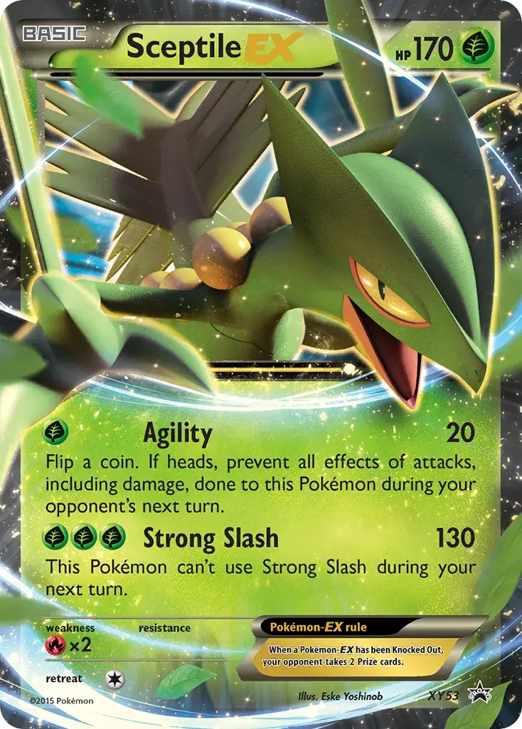 Sceptile-EX XY Black Star Promos XY53