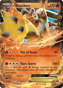 Blaziken-EX XY Black Star Promos
