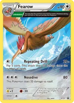 Fearow XY Black Star Promos
