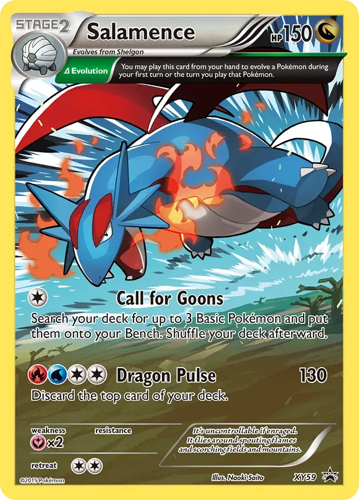 Salamence XY Black Star Promos XY59