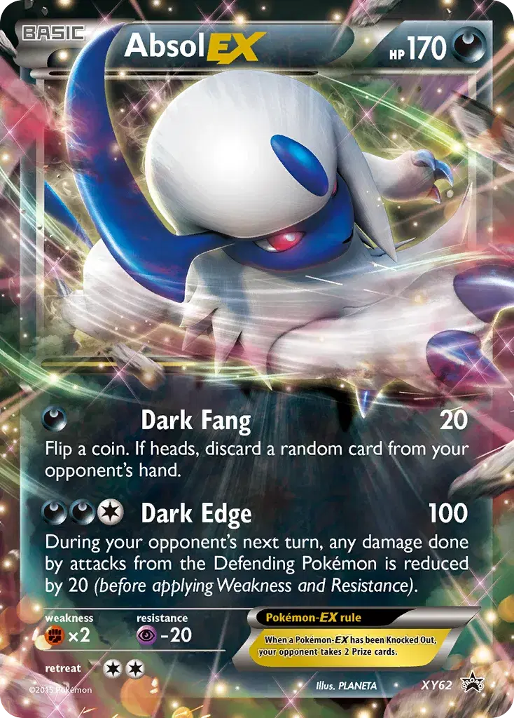 Absol-EX XY Black Star Promos XY62