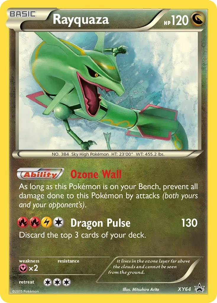 Rayquaza XY Black Star Promos XY64