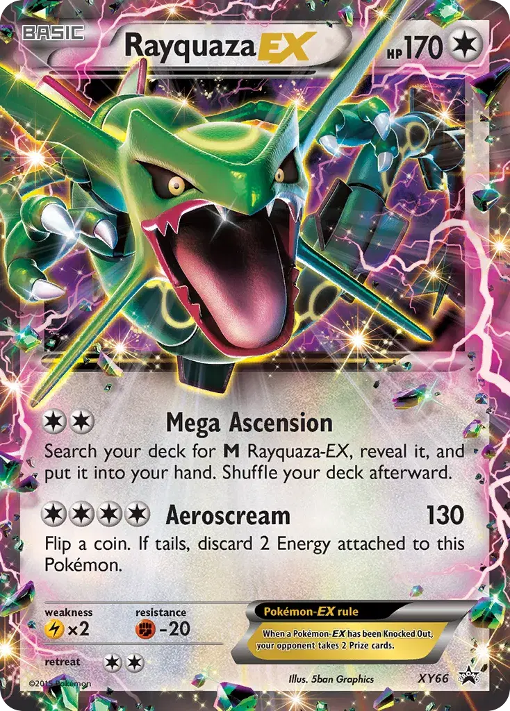 Rayquaza-EX XY Black Star Promos XY66