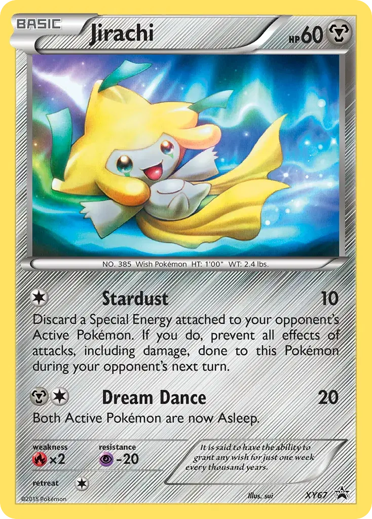 Jirachi XY Black Star Promos XY67