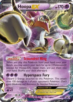 Hoopa-EX XY Black Star Promos