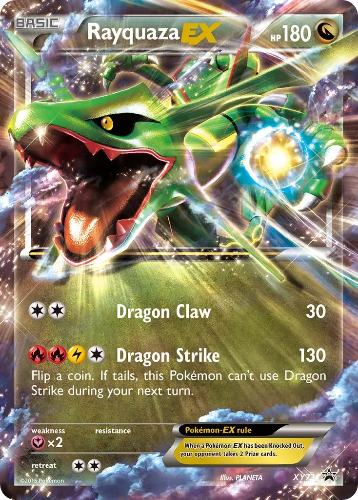 Rayquaza-EX XY Black Star Promos XY73