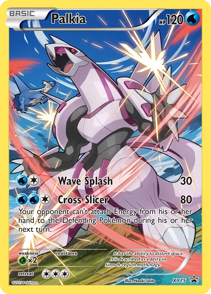 Palkia XY Black Star Promos XY75