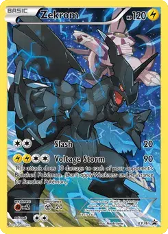 Zekrom XY Black Star Promos