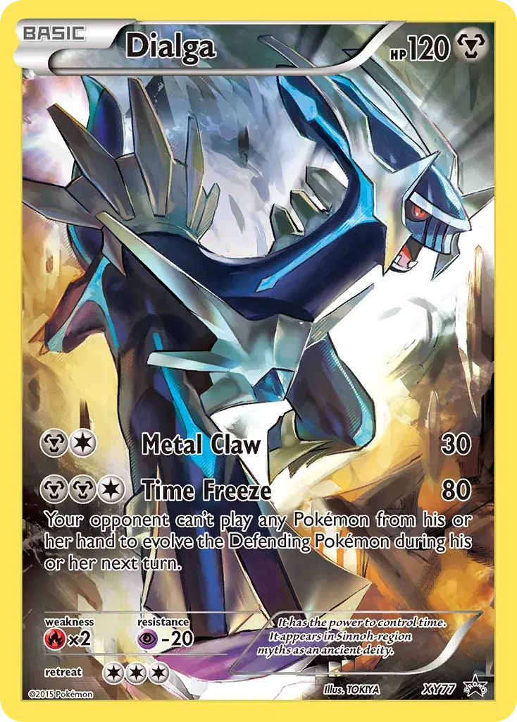 Dialga XY Black Star Promos XY77