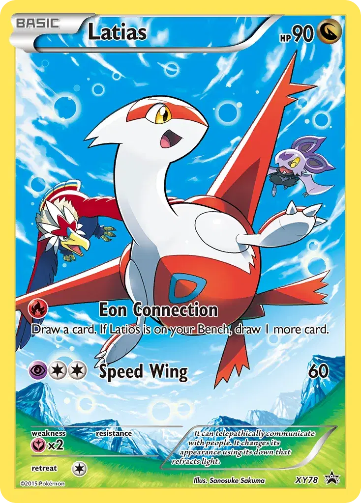 Latias XY Black Star Promos XY78