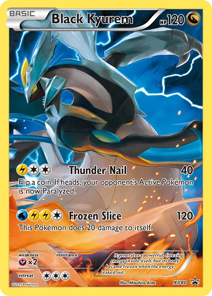 Black Kyurem XY Black Star Promos XY80