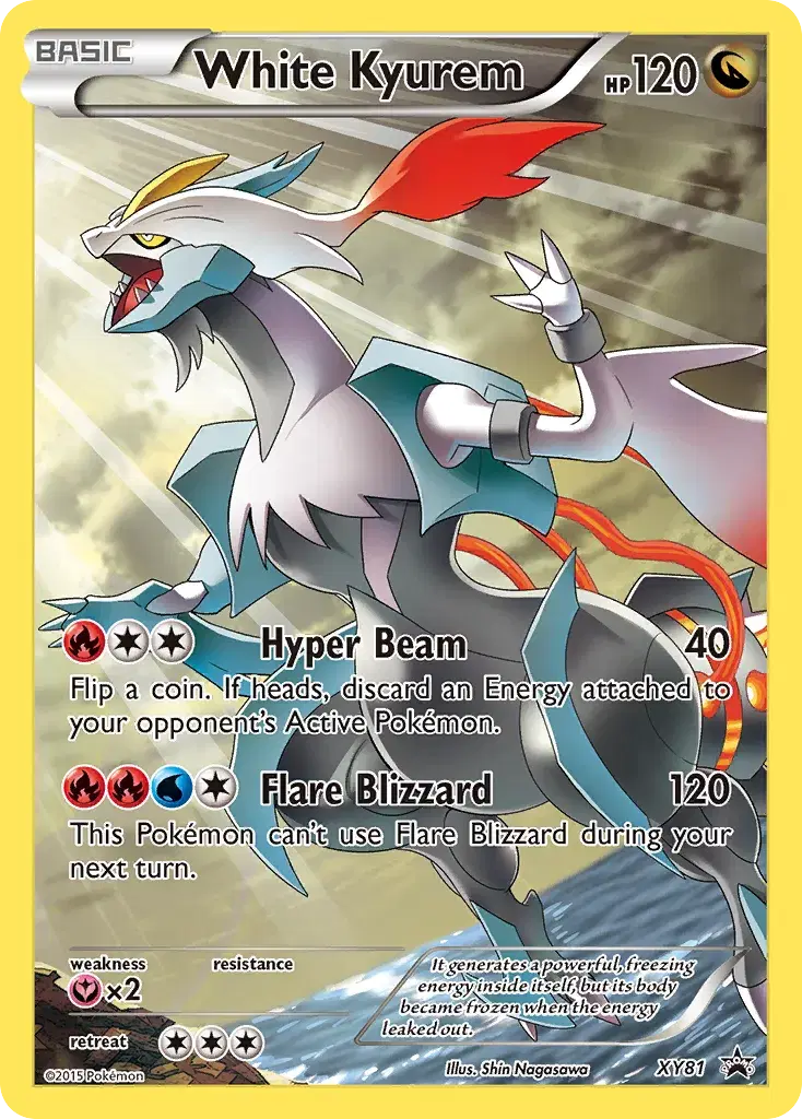 White Kyurem XY Black Star Promos XY81