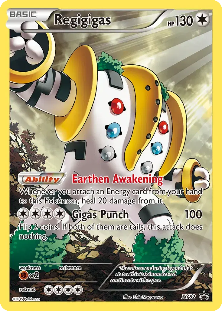 Regigigas XY Black Star Promos XY82