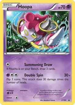Hoopa XY Black Star Promos