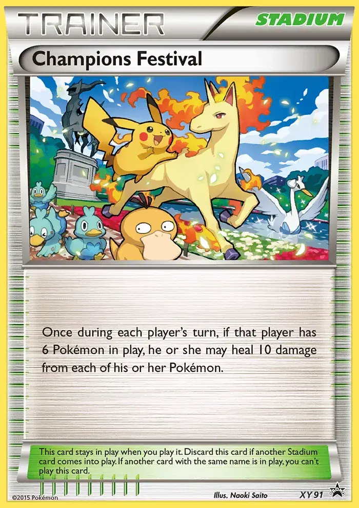 Champions Festival XY Black Star Promos XY91
