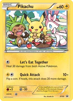 Pikachu XY Black Star Promos