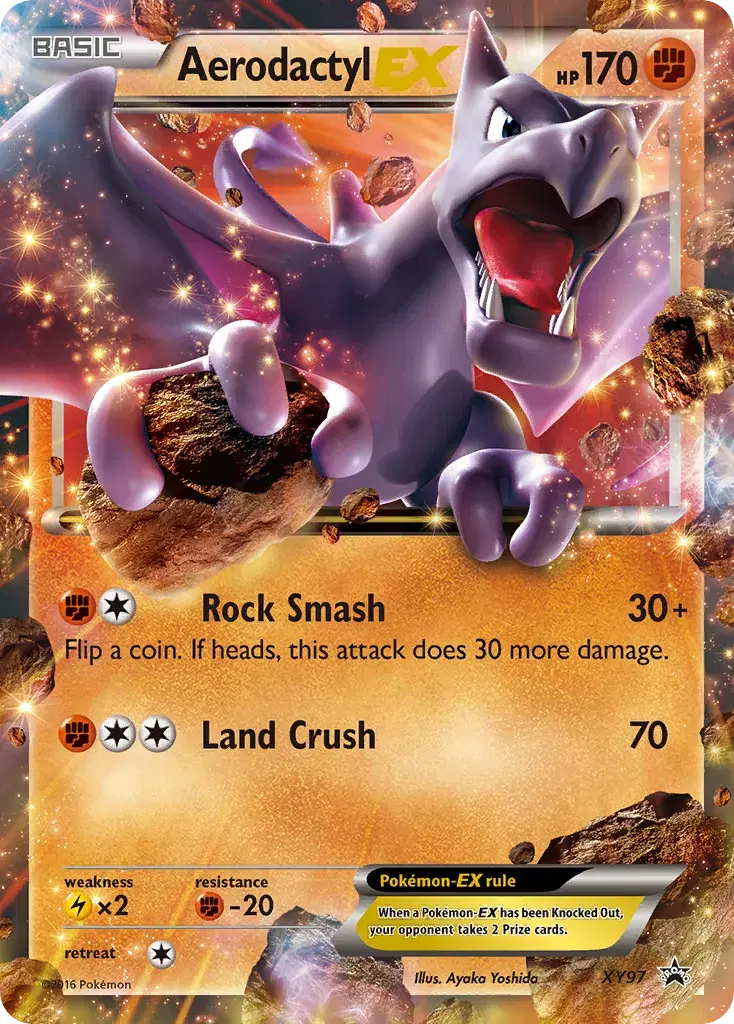 Aerodactyl-EX XY Black Star Promos XY97