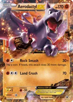 Aerodactyl-EX XY Black Star Promos