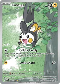 Emolga Black Bolt