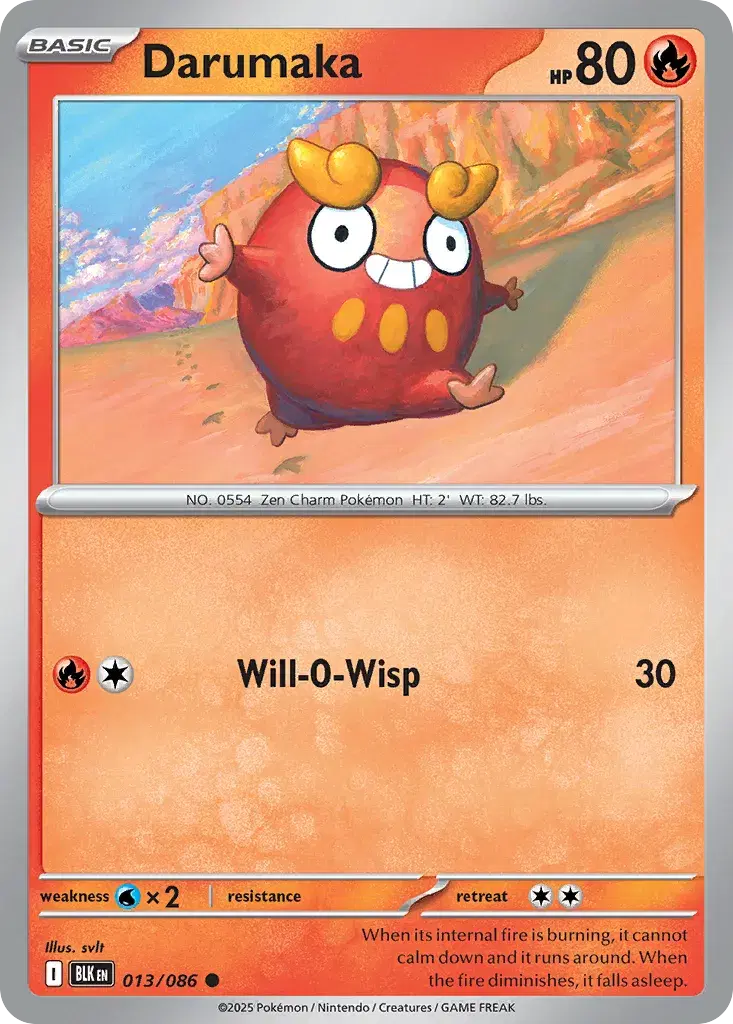 Darumaka Black Bolt 13