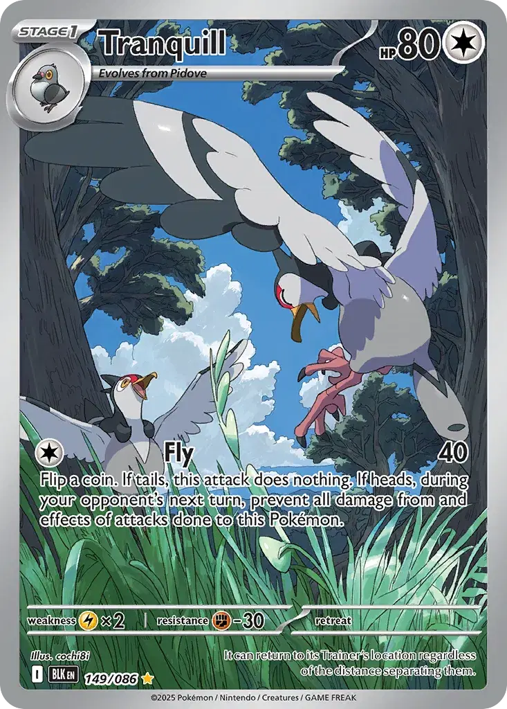 Tranquill Black Bolt 149