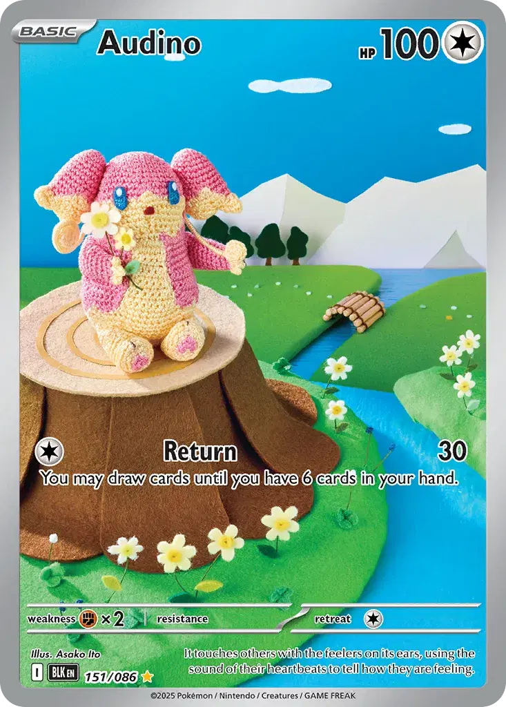 Audino Black Bolt 151